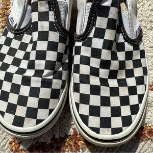 Kids Checkered Vans